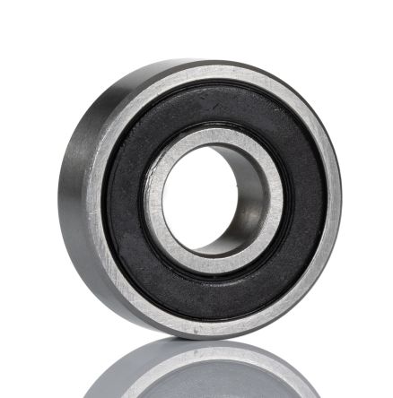 RS PRO 6203-2RS/C3 Single Row Deep Groove Ball Bearing- Both Sides Sealed End Type, 17mm I.D, 40mm O.D