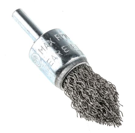 RS PRO Stainless Steel End Abrasive Brush, 19mm Diameter