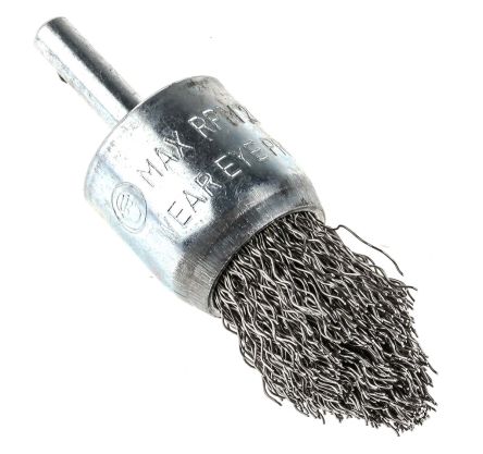 RS PRO Stainless Steel End Abrasive Brush, 25mm Diameter