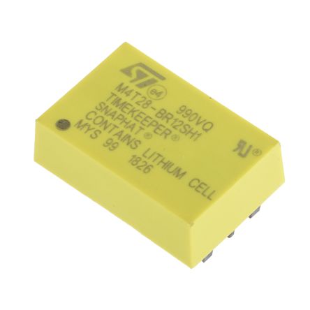 STMicroelectronics Batteria Di Backup (Litio-CF), 2,8 V, SNAPHAT, 4 Pin