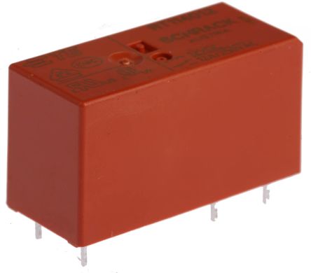 TE Connectivity PCB Mount Power Relay, 12V Dc Coil, 12A Switching Current, SPDT