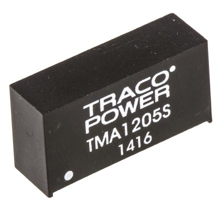 TRACOPOWER TMA DC/DC-Wandler 1W 12 V Dc IN, 5V Dc OUT / 200mA 1kV Dc Isoliert