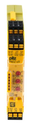 Pilz Dual-Channel Safety Switch Safety Relay, 24V Dc, 3 Safety Contacts