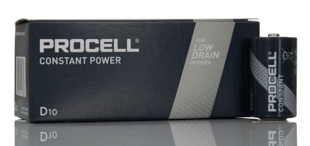Duracell Procell Pile D 1.5V Alcaline, 19.669Ah