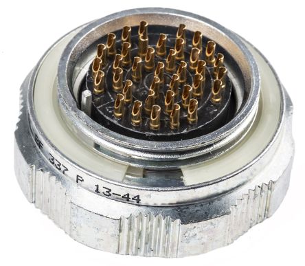 Amphenol Socapex Amphenol Circular Connector, 37 Contacts, Cable Mount, Socket, Female, SL61 Series