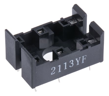 Omron 继电器底座, 适用于各种系列, PCB（印刷电路板）安装安装, 6触点