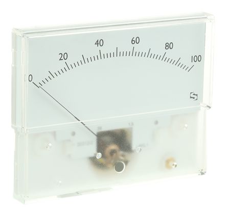 Sifam Tinsley Amperemeter 1mA DC Drehspule, 91.5mm X 40.5mm T. 30.2mm / ±1,5 %