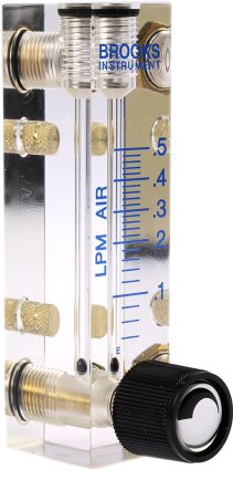 Instruments Direct 可变区域 流量计, FR 系列, 介质监测气体, 最大流量0.5 L/min 丙烯酸, 7bar最大压力