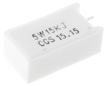 TE Connectivity 15kΩ Metal Oxide Resistor 5W ±5% SQMR515KJ