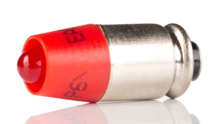 EAO LED Signalleuchte Rot, 24V Ac/dc / 330mcd, Ø 6.1mm, Sockel T1 3/4 MG