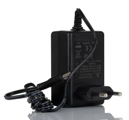 RS PRO 30W Plug-In AC/DC Adapter 12V dc Output, 2.5A Output