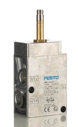 Festo MFH 535898, G1/4 Magnetventil, Elektrisch-betätigt