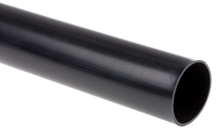 TE Connectivity Tubo Termorretráctil De Polímero Negro, Contracción 3:1, Ø 19mm, Long. 1.2m