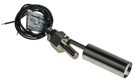 WIKA Horizontal Stainless Steel Float Switch, Float, 500mm Cable