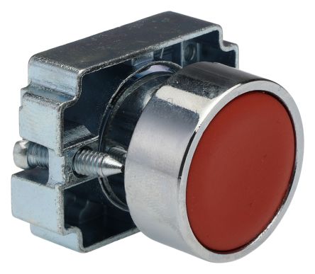 RS PRO Red Momentary Push Button Head, 22mm Cutout, IP65