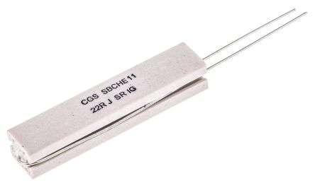 TE Connectivity 22Ω Wire Wound Resistor 11W ±5% SBCHE1122RJ
