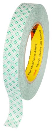 3M 465 Clear Transfer Tape, 0.09mm Thick, Aluminium Foil Backing, 19mm x 55m