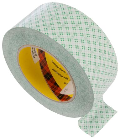 3M 465 Clear Transfer Tape, 0.09mm Thick, Aluminium Foil Backing, 50mm x 55m