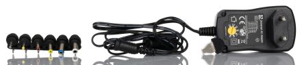 RS PRO 7-Kanal Steckernetzteil AC/DC-Adapter 3W, 90 → 264V Ac, 3 V Dc, 4.5 V Dc, 5 V Dc, 6 V Dc, 7.5 V Dc, 9 V