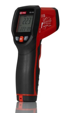 RS PRO RS-836 Infrarot-Thermometer 20:1, Bis +1000°C, Celsius/Fahrenheit