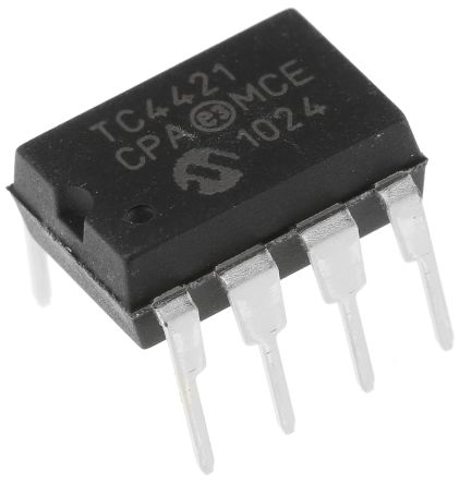 Microchip MOSFET-Gate-Ansteuerung CMOS, TTL 9 A 18V 8-Pin PDIP