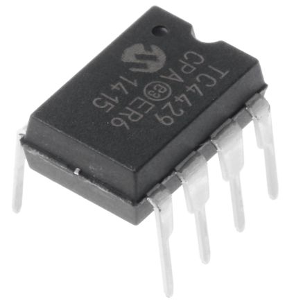 Microchip MOSFET-Gate-Ansteuerung CMOS, TTL 6 A 18V 8-Pin PDIP