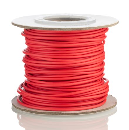 RS PRO Hook Up Wire, 3,3 Mm², Rouge, 12 AWG, 30.5m, 600 V