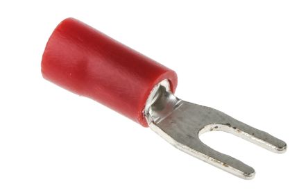 Image result for Insulated Crimp Fork Connector red