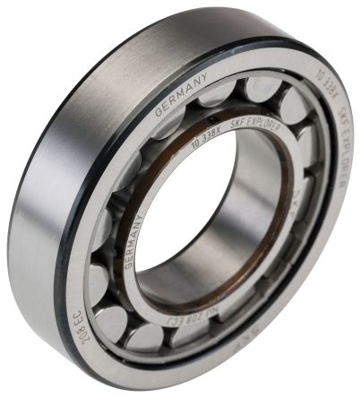 SKF NU 208 ECJ 40mm I.D Cylindrical Roller Bearing, 80mm O.D