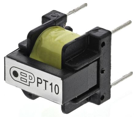 OEP Impulstransformator 115μH 5.10Ω 2.6Ω 2:1 Durchsteckmontage, 13 X 13 X 15mm