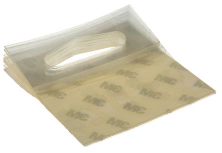 3M 50.8 X 50.8 Mm Clear Adhesive Hanger X 50