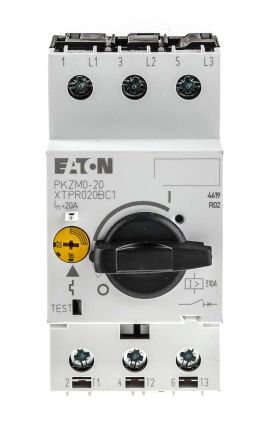 Eaton Moeller Motorschutzschalter, 16 → 20 A 690 V Ac 93mm X 45mm