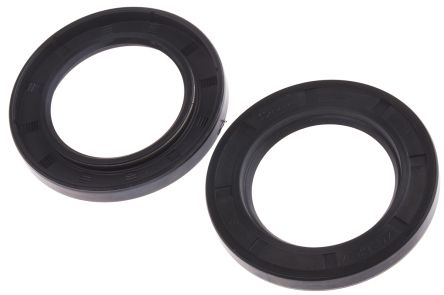 RS PRO Nitrile Rubber Seal, 40mm ID, 62mm OD, 7mm