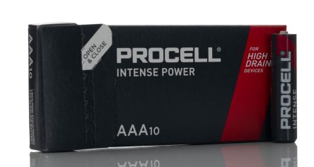 Duracell Procell Intense PX2400 AAA Batterie LR03, Alkali, 1.5V, 1.461Ah