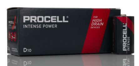 Duracell Procell Pile D 1.5V Alcaline, 15.660Ah