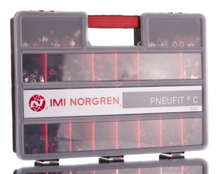 IMI Norgren 气动接头维护套件, 内含6mm 放大器； 8mm 直向连接器、弯头、插头、三通、 管接头