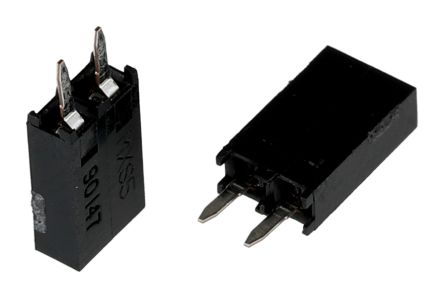 Molex 90147 Series Vertical Through Hole Mount PCB Connector, 2-Contact, 1-Row, 2.54mm Pitch, Solder Termination