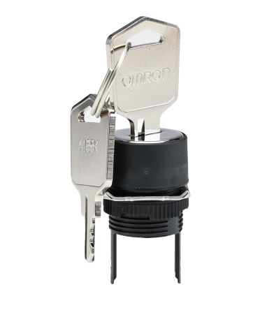Omron A165K 2-position Key Switch Head