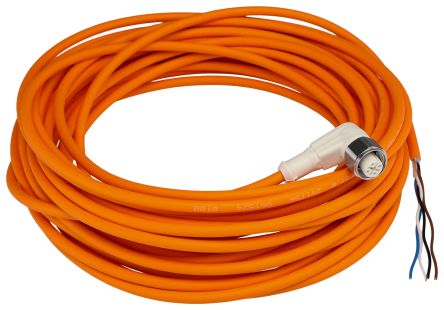 Omron Female 4 way M12 to Sensor Actuator Cable, 10m