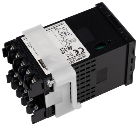 Omron E5CN Panel Mount PID Temperature Controller, 48 x 48mm 2 Input, 2 Output Linear, Analogue, 4-20 mA, 100 → 240 V