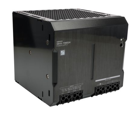 Omron Switching Power Supply, S8VK-T96024-400, 24V dc, 32A, 960W, 480V ac Input Voltage