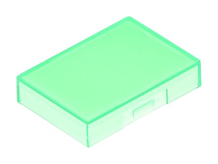 Omron Green Rectangular Push Button Lens for Use with A16