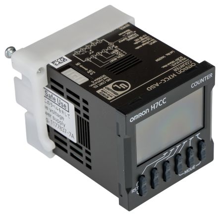 Omron Counter, 6 Digit LCD, 50 → 60Hz, 12 → 48 V dc, 24 V ac