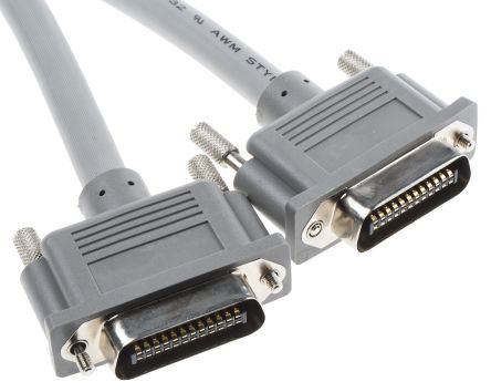 RS PRO Parallel-Kabel GPIB Stecker GPIB Stecker L. 4m, Grau
