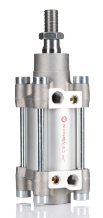 Norgren IMI RA, G 1/4 Doppeltwirkender Zylinder Doppeltwirkend, Bohrung Ø 50mm / Hub 25mm, Bis 12 Bar