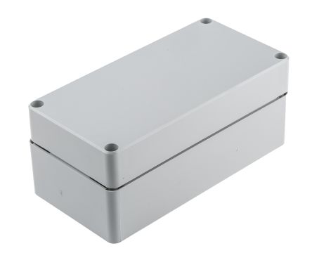 Fibox ABS Gehäuse Grau Außenmaß 160 X 80 X 65mm IP66, IP67