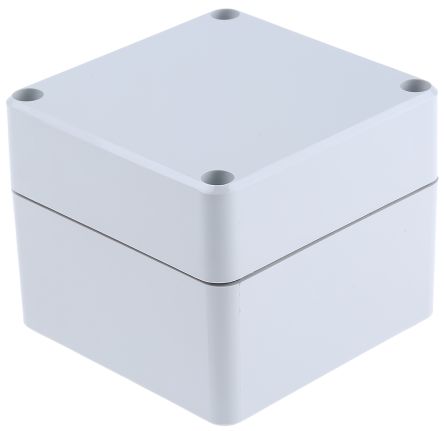 Fibox Caja De ABS Gris, 82 X 80 X 65mm, IP67