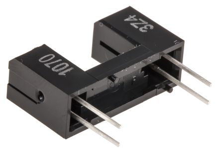 Omron EE-SX1070, Through Hole Slotted Optical Switch, Phototransistor Output