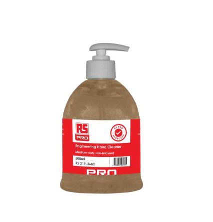 디바이스마트,,,RSP 2065,RS PRO Orange Hand Cleaner Works With/Without Water - 500 ml Pump Bottle / 219-3680