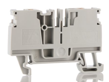 Rockwell Automation 1492-P Series Grey Feed Through Terminal Block